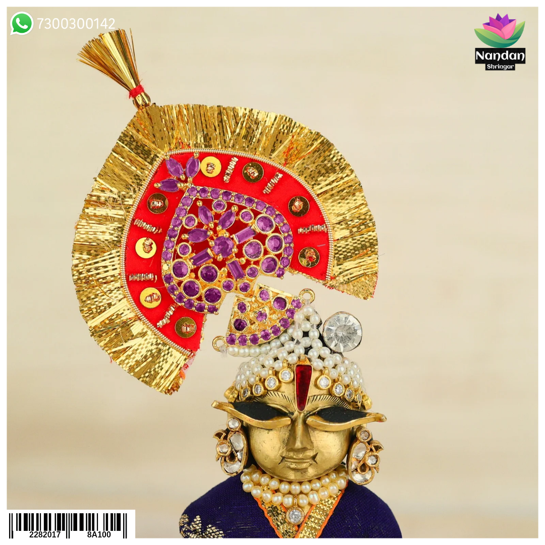 Laddu Gopal Neelam Mukut (Silver)