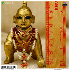 Manek Jadaau Haar - Silver