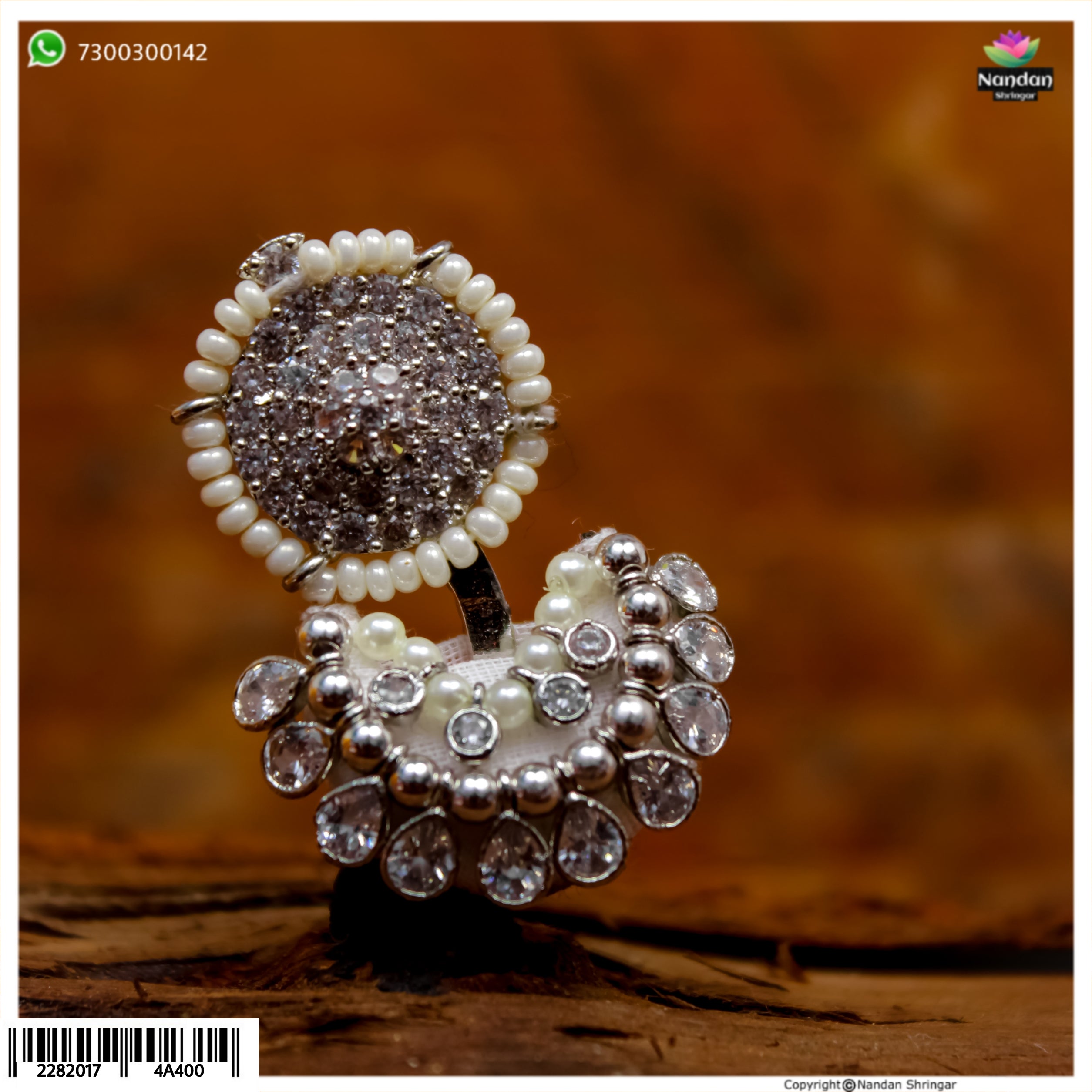 Gol Chandrika with Paag - Silver