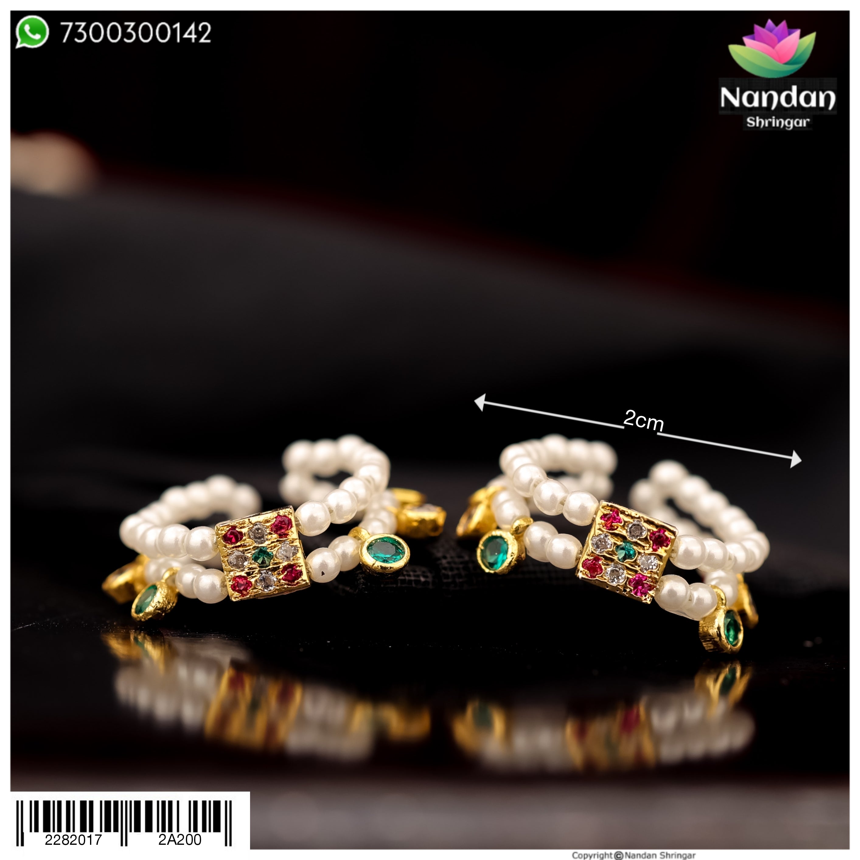 Nupur - Multi (Silver)