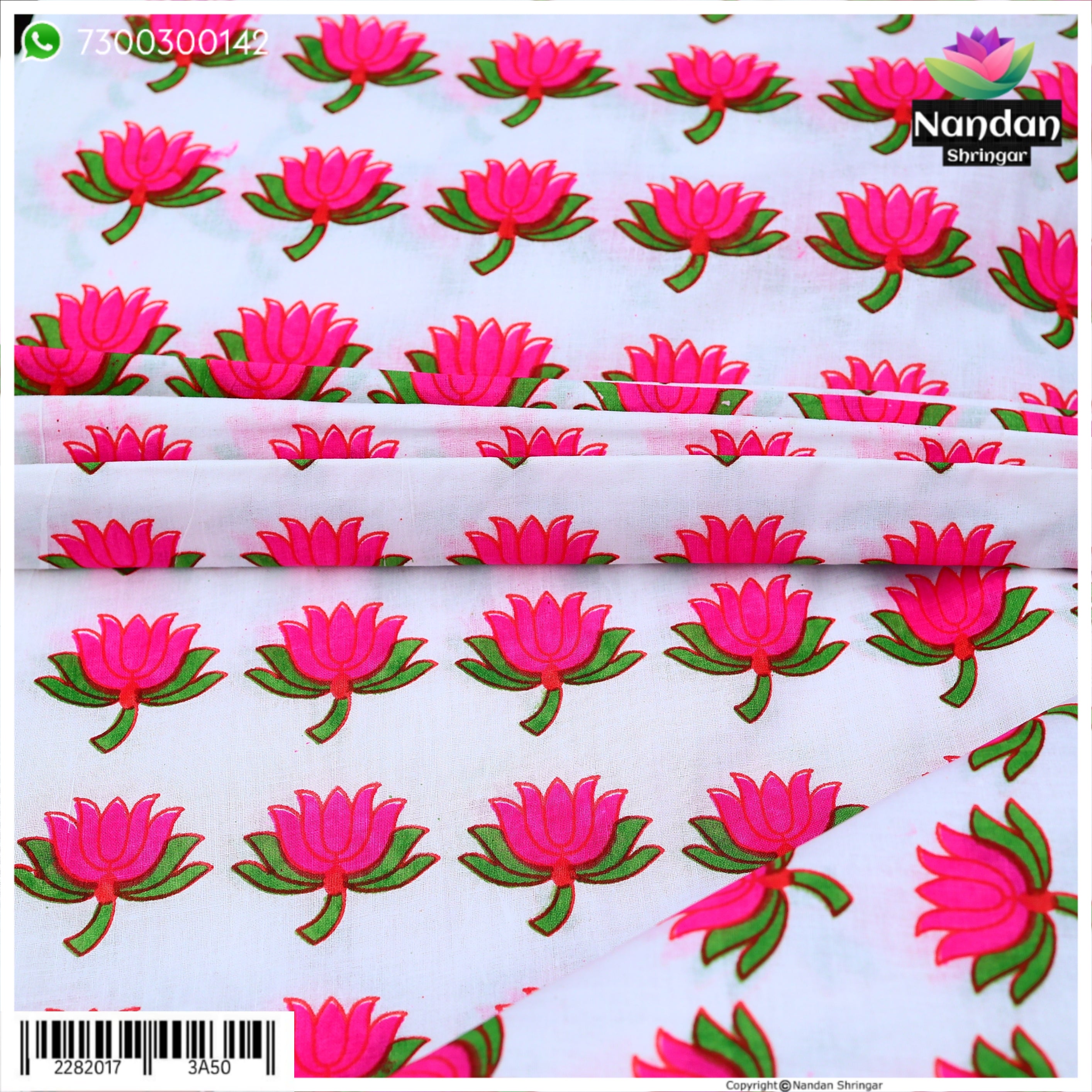 Kamal Talai Vastra - Pink