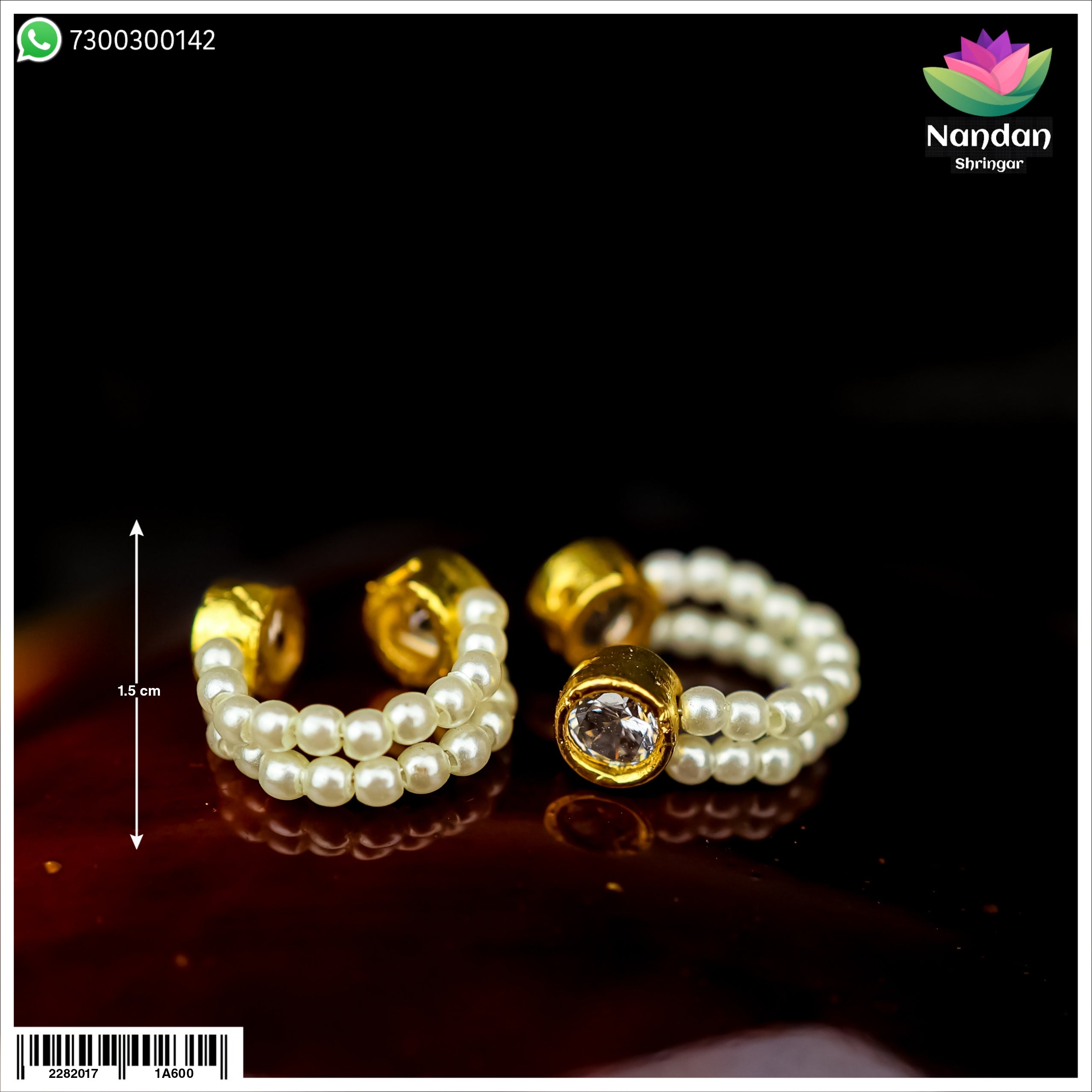 Kada - Heera Moti (Silver)