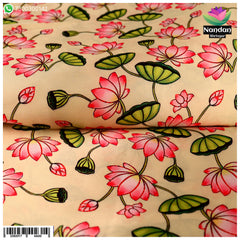Kamal Print Vastra - White