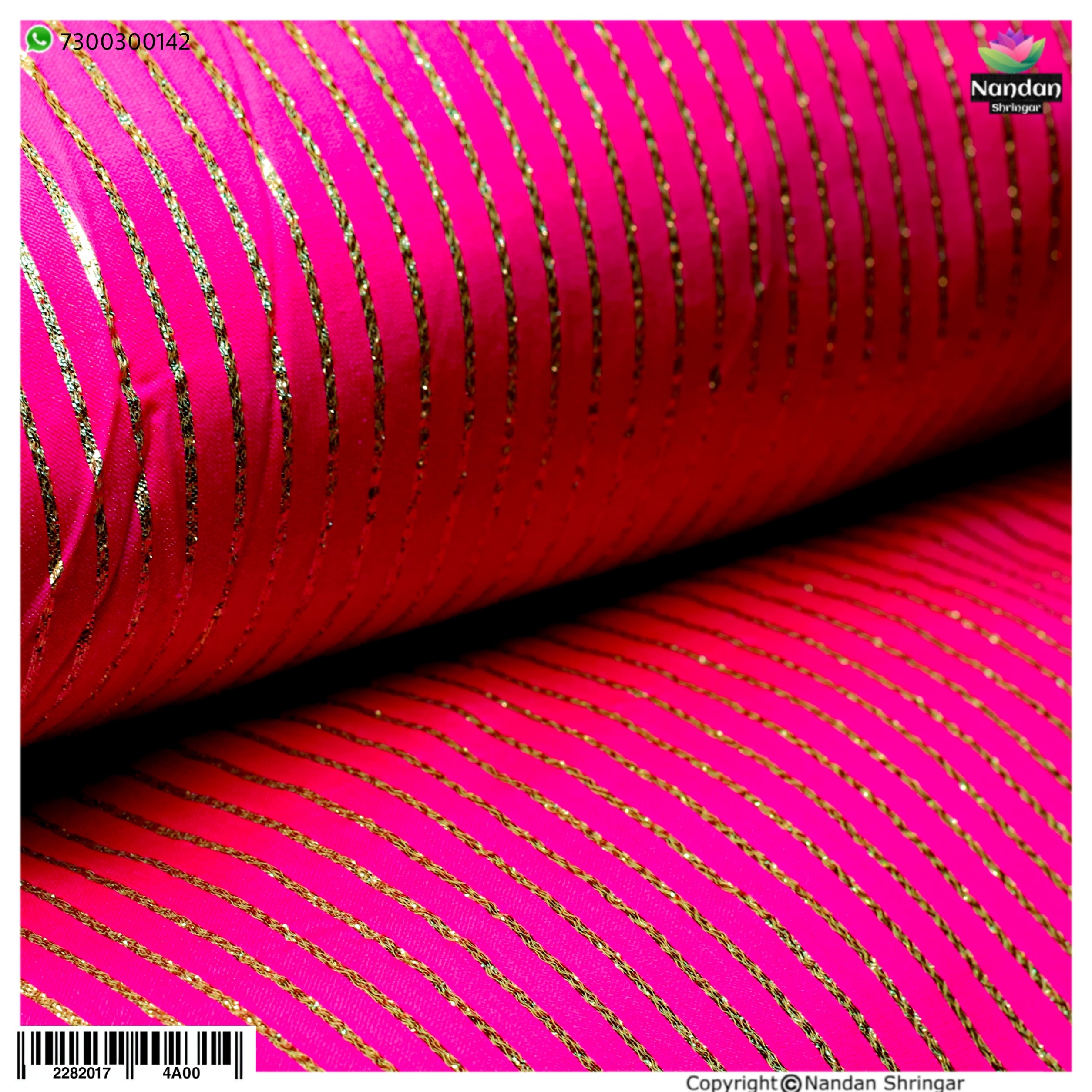 Taas Zari Vastra - Pink (Gulabi)