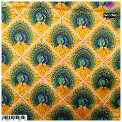 Mayur Nritya Vastra - Yellow