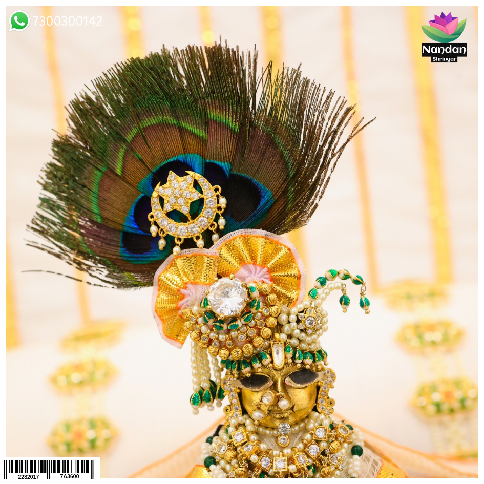 Special Makrakrit Kundal- Silver Heera