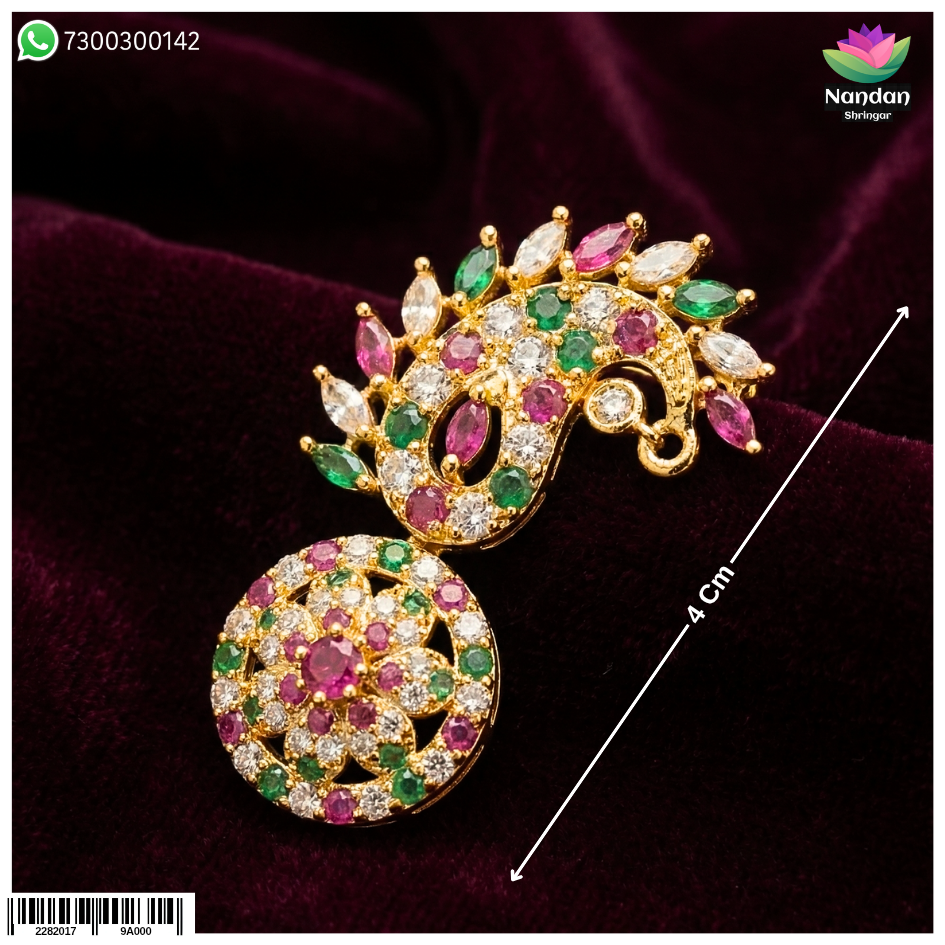 Big Size Shishfool - Manek (Silver)