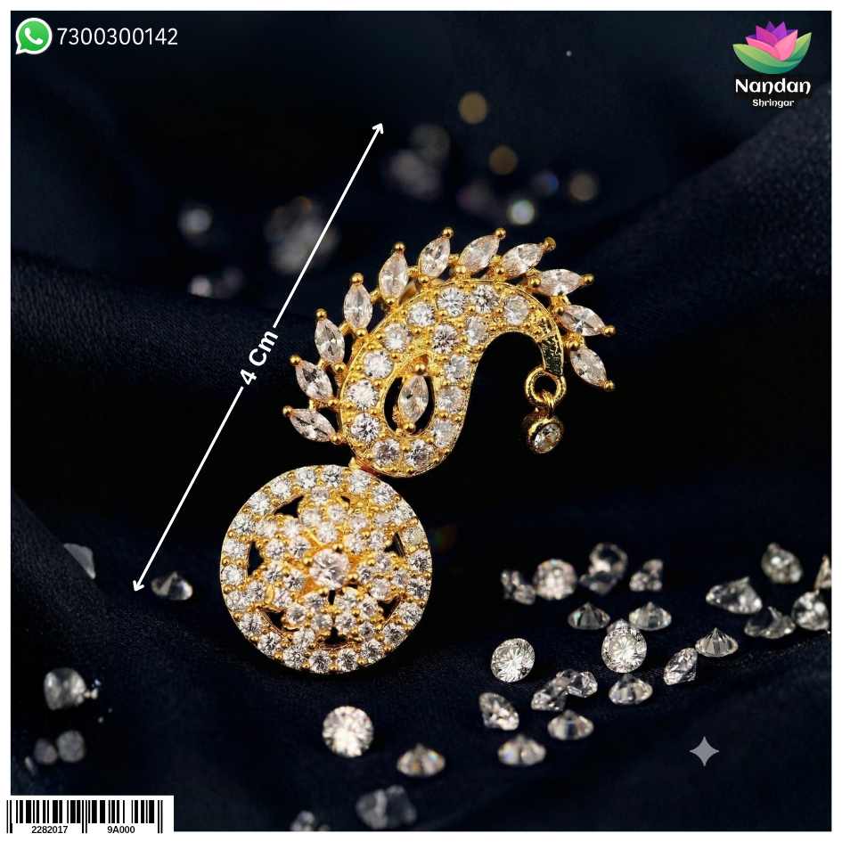 Big Size Shishfool - Manek (Silver)