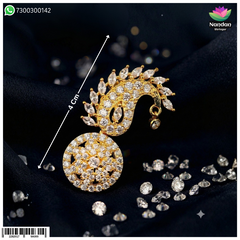 Big Size Shishfool - Manek (Silver)