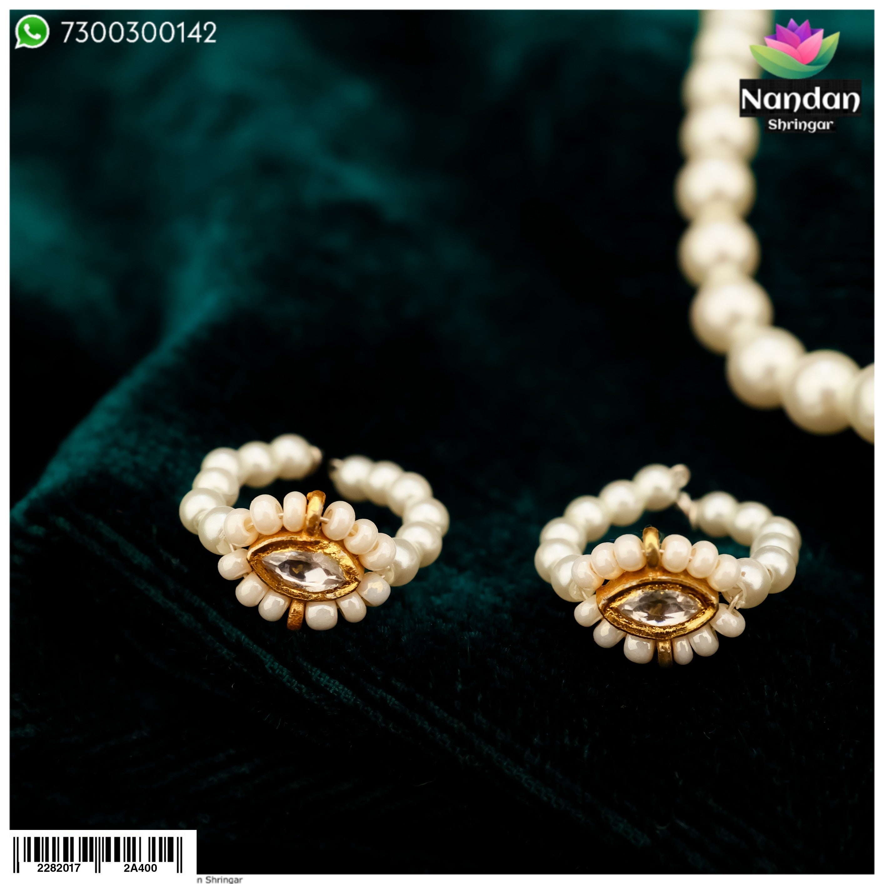 Kada - Heera Moti (Silver)