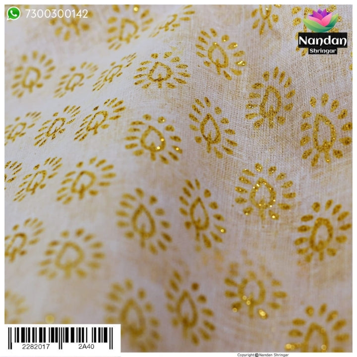 Navratri Special Vastra - White - nandanshringar