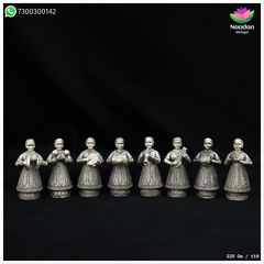 Gopi Set - Fine Silver (8 Pieces)
