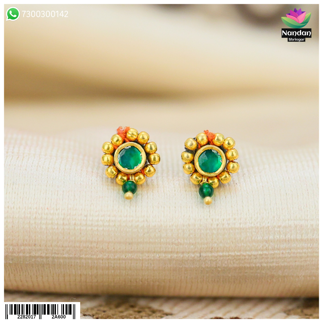 Jadaau Soneri Karnfool -  Panna (Silver)