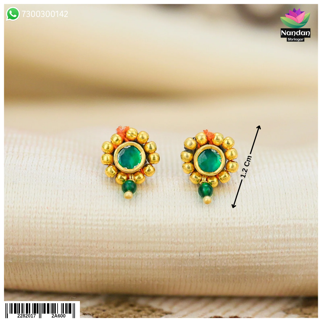 Jadaau Soneri Karnfool -  Panna (Silver)