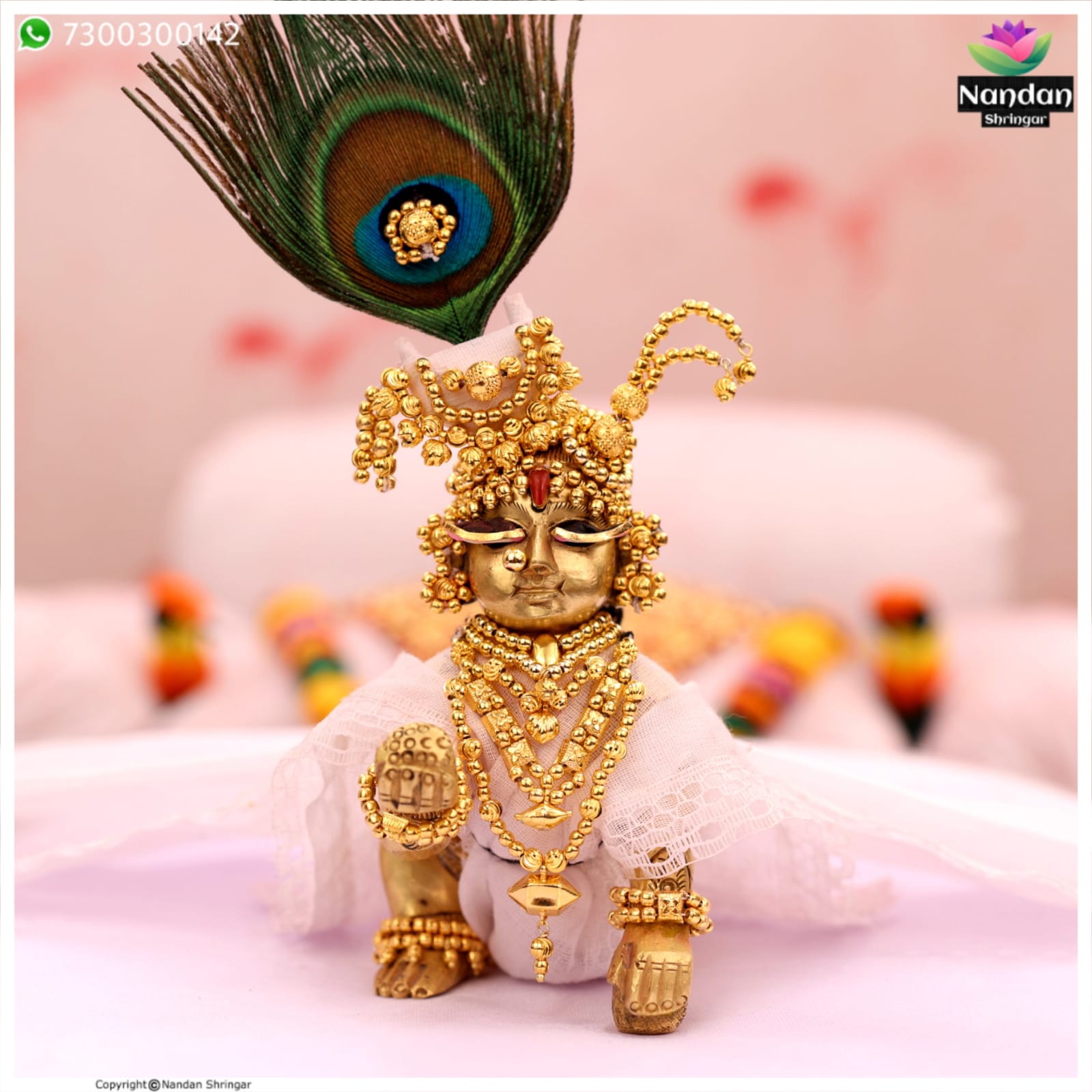 Holi Shringar - Silver