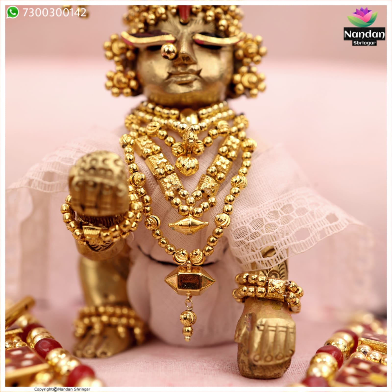 Holi Shringar - Silver