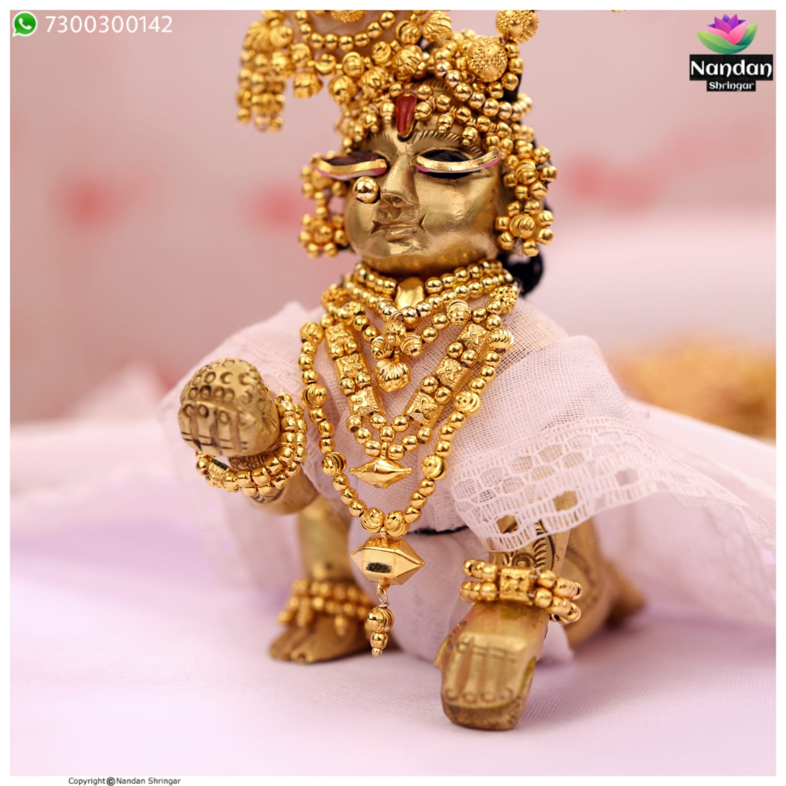 Holi Shringar - Silver