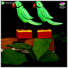 Wooden Parrot - 4 Inch