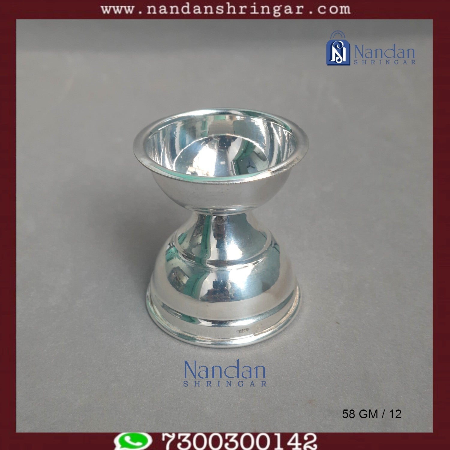 Deepak - Fine Silver (58 GM)