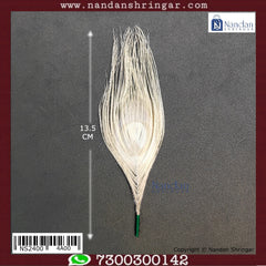 White Mor Pankh - Single Side
