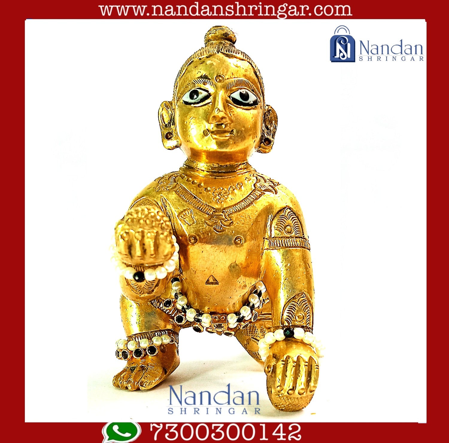 Shyam Ghata Kada Kandora Jhanjhar (Silver)