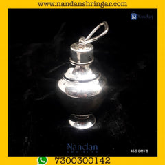 Fine silver Kunja piece by Utsav Arts, showcasing intricate design and craftsmanship in a detailed image.
