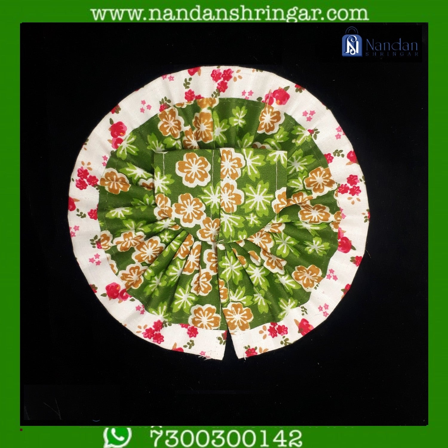Shree Lalan Kit 1000 by nandanshringars featuring vibrant colors and intricate designs for traditional crafts.