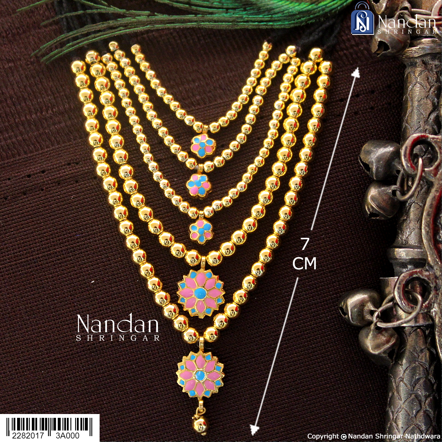 Soneri Mala Ji (pink-firoza)