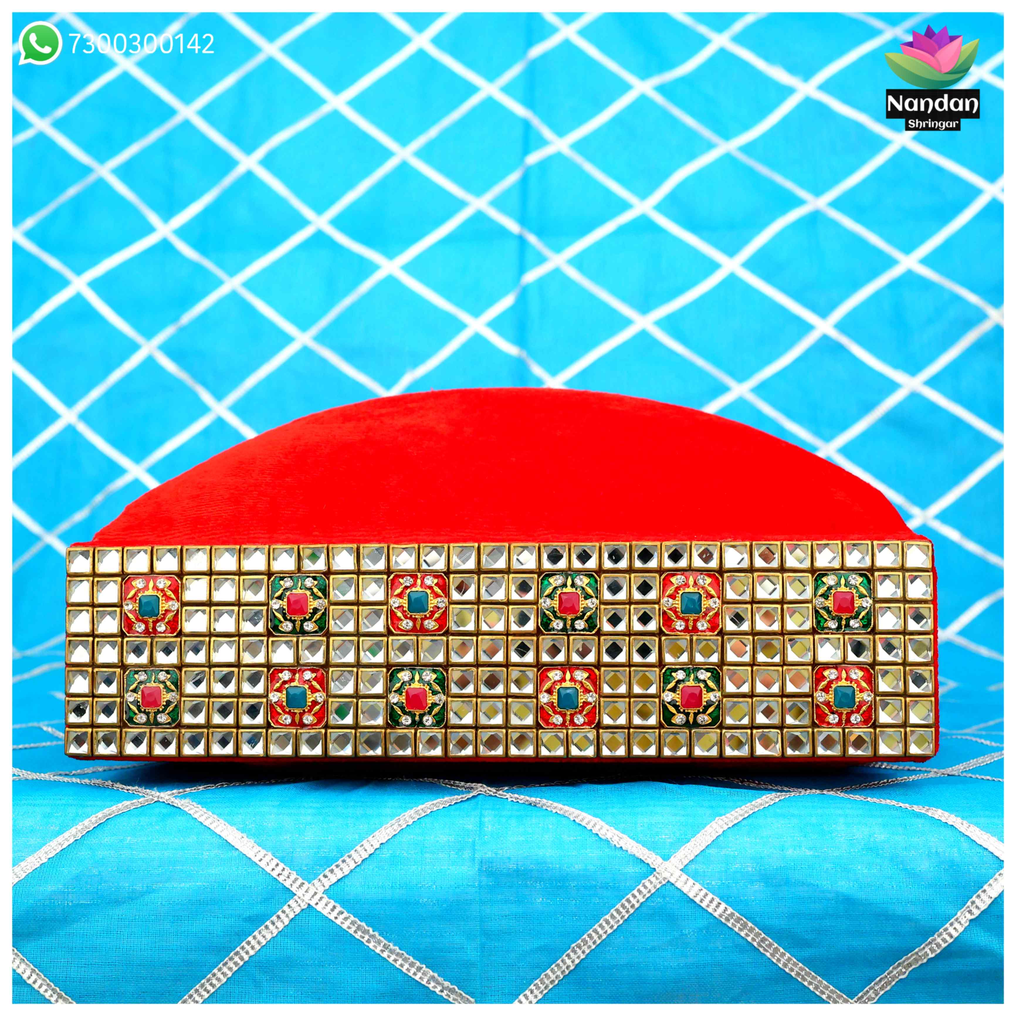 Kundan Gaadi Mohra 12 Inch