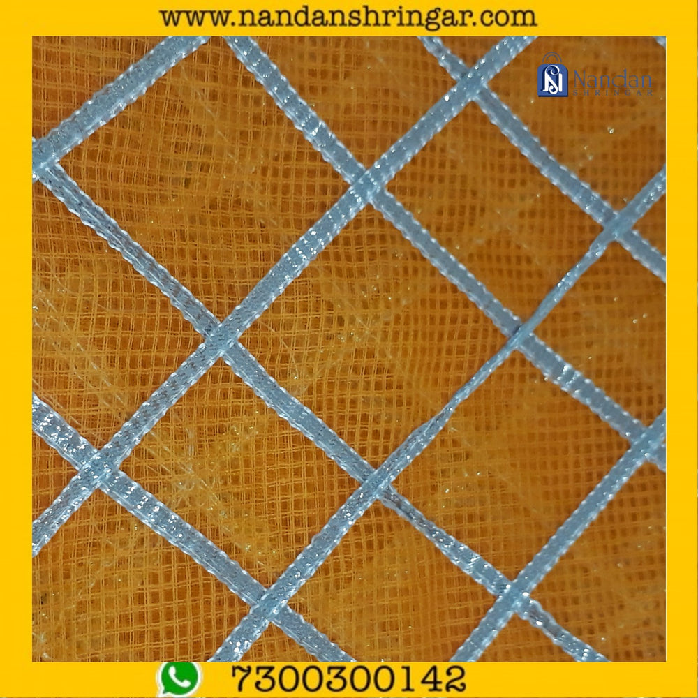 Janmashtami Special Doriya Vastra - Four Line - nandanshringar