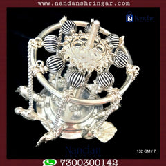 Fine silver Antique Chak Dol by Utsav Arts featuring intricate designs and traditional craftsmanship.