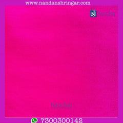 Premium Satin Vastra - Pink (Gulabi)
