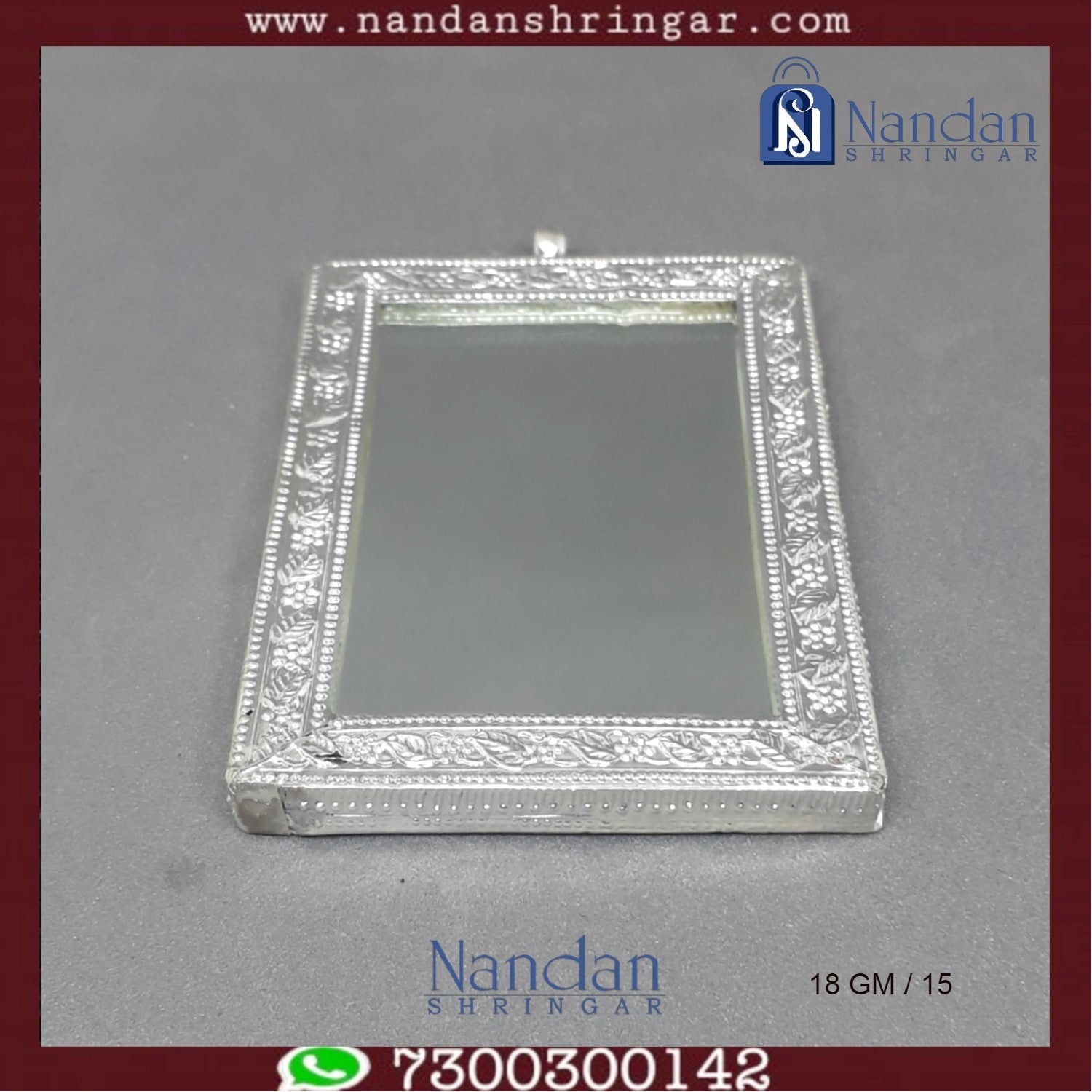 Aarsi/Mirror - Fine Silver (8 CM)