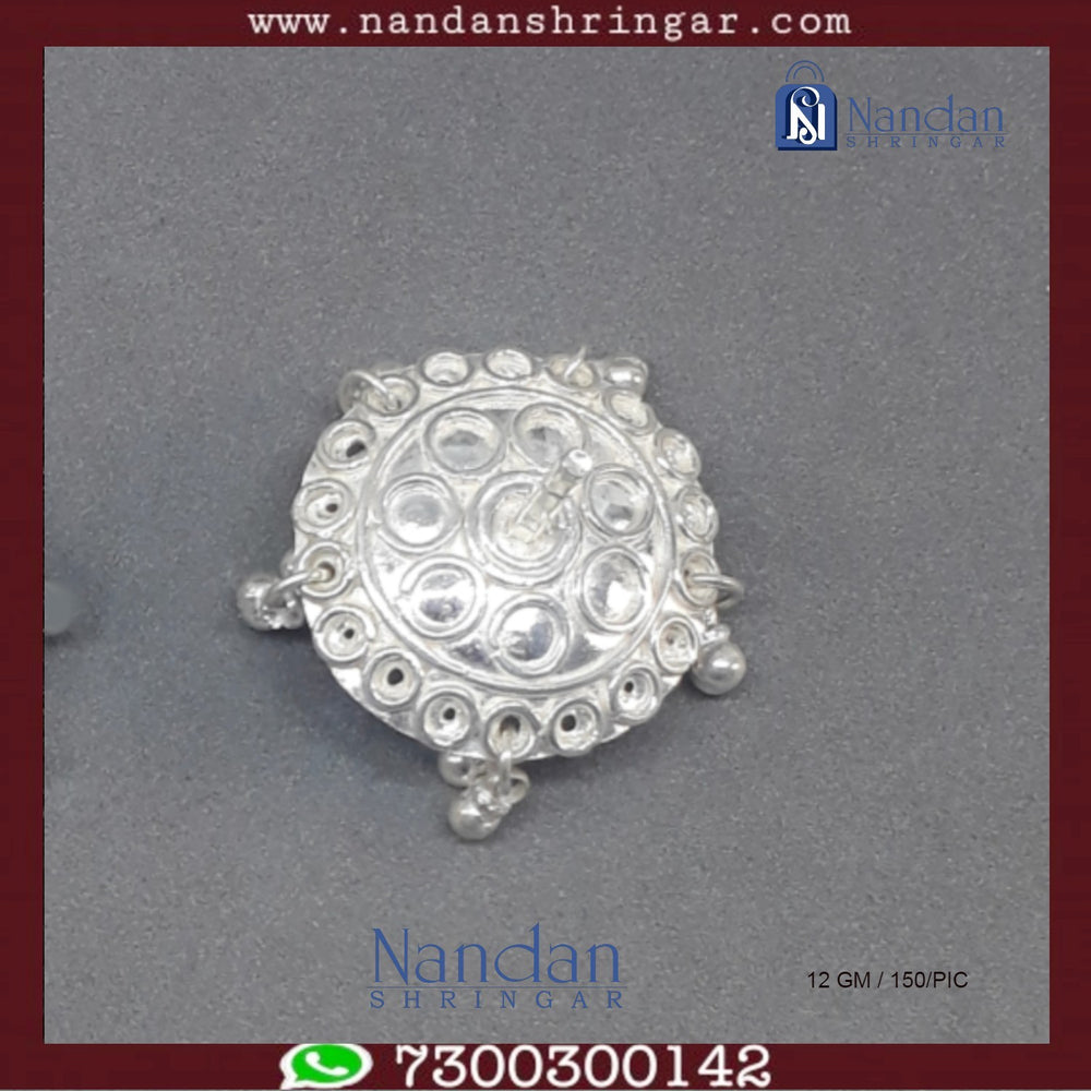 Fine silver Designer Chakri by Utsav Arts featuring intricate detailing and elegant craftsmanship.