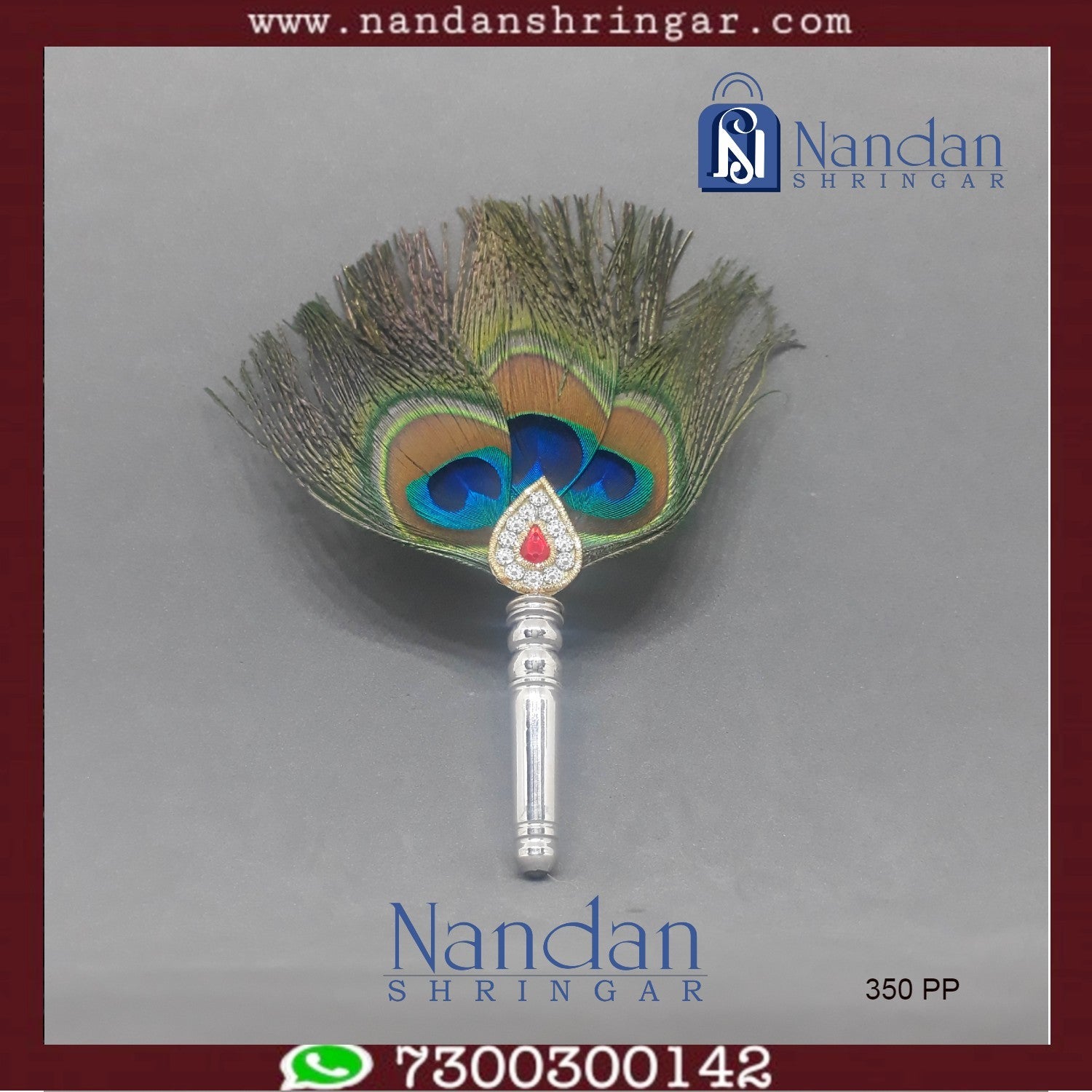 Mor Chali silver decorative piece by Utsav Arts featuring intricate design and craftsmanship, displayed on a neutral background.