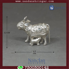 Cow Fine Silver - One Pair