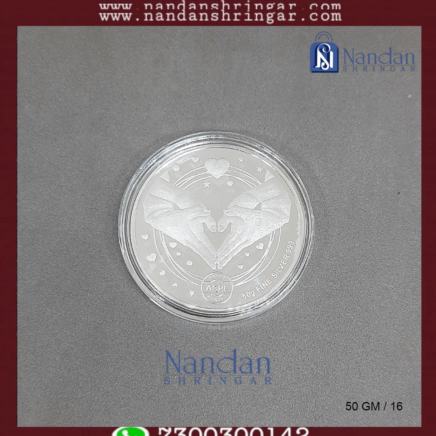 Designer Coin Fine Silver