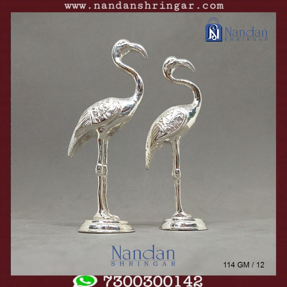 Saras Fine Silver - One Pair