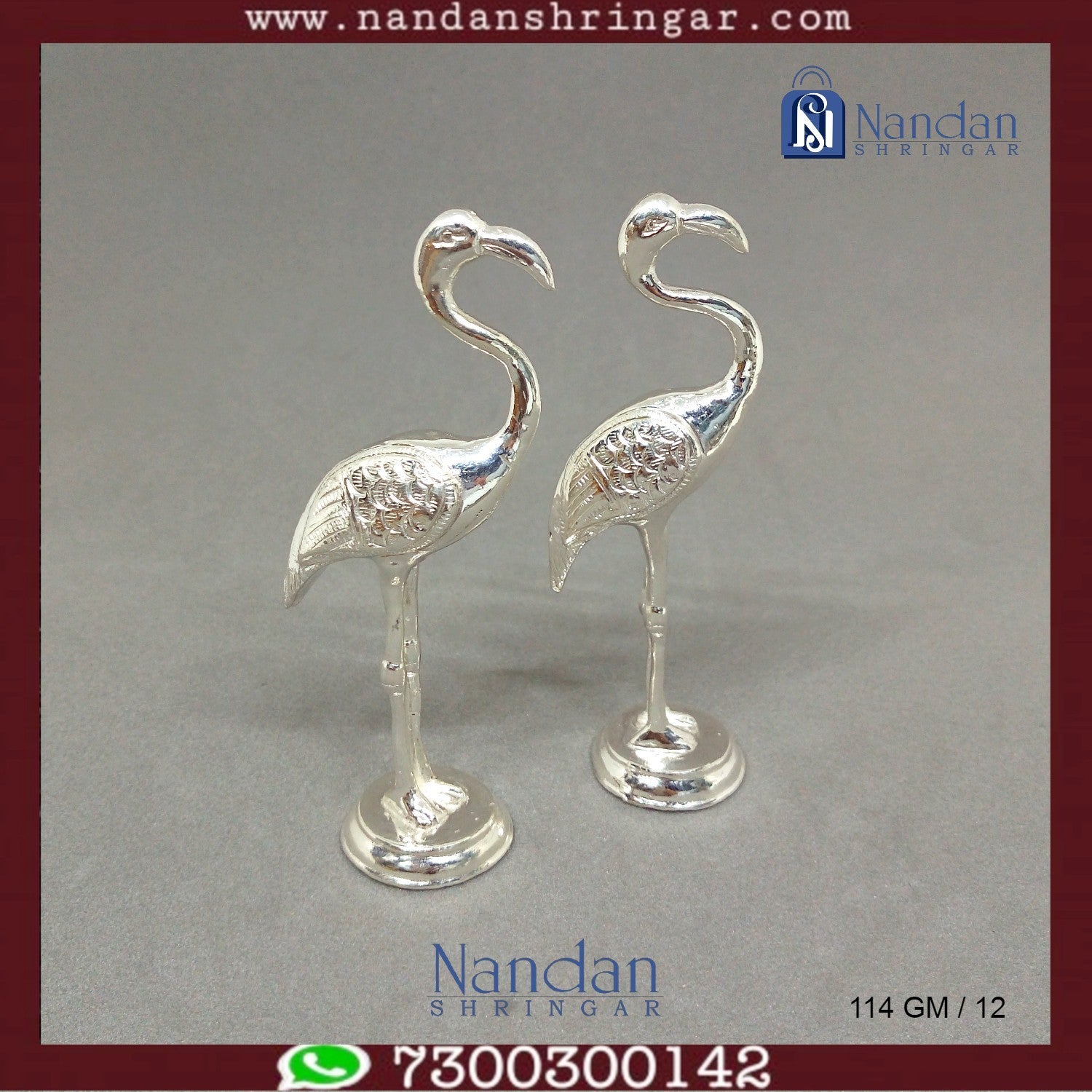Saras Fine Silver - One Pair