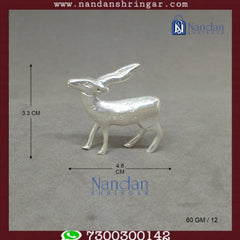 Deer Fine Silver - One Pair