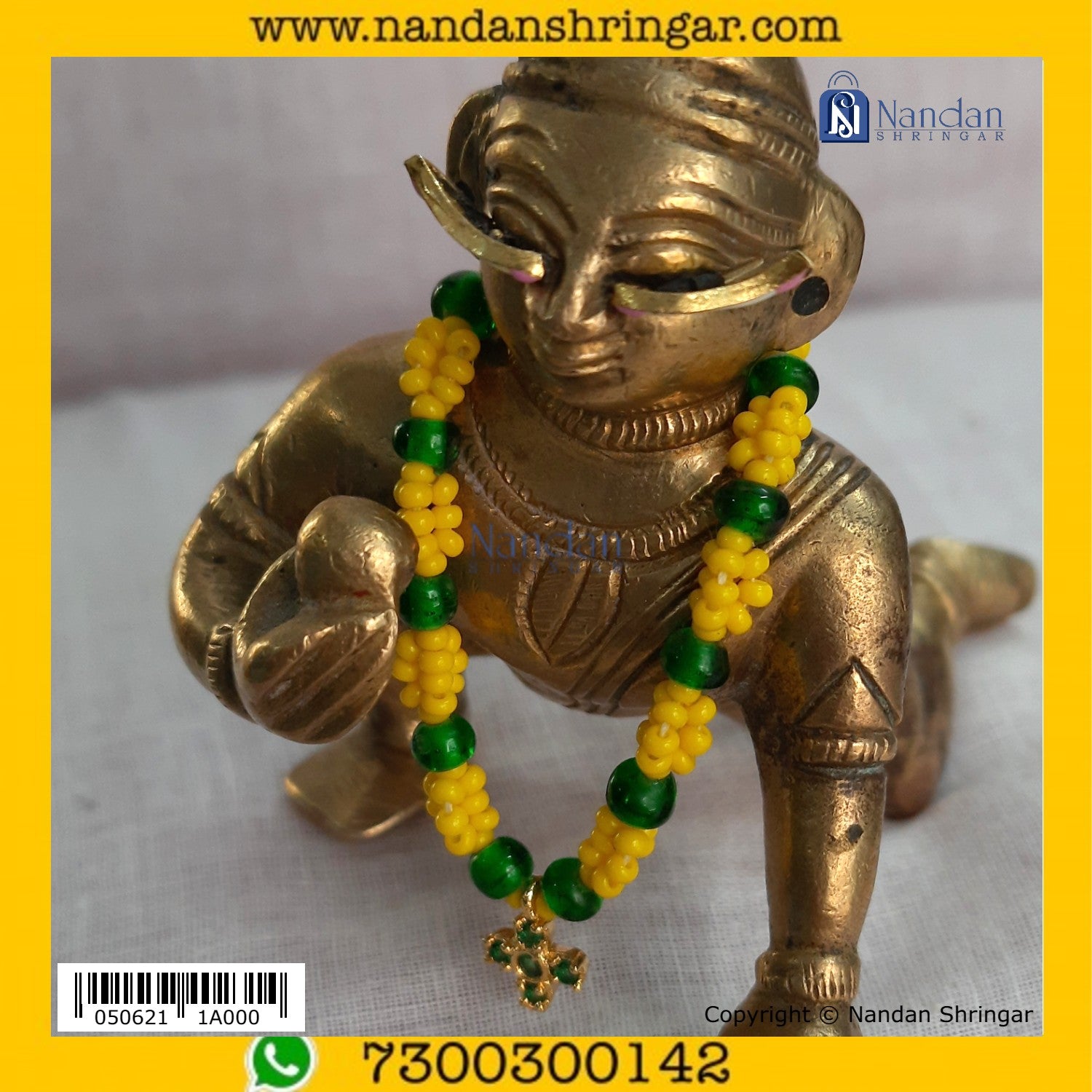 Phool Mala (Yellow, Green)