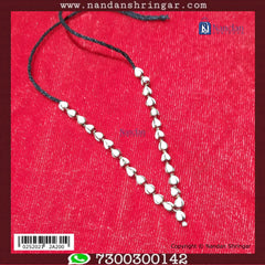 Kamal Mala Meenakari - Silver (White)