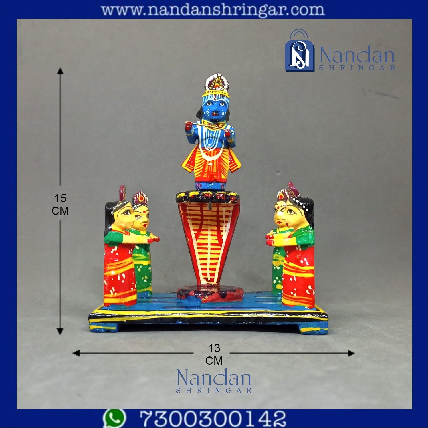 Naag Leela Jhanki (Hand Painted)