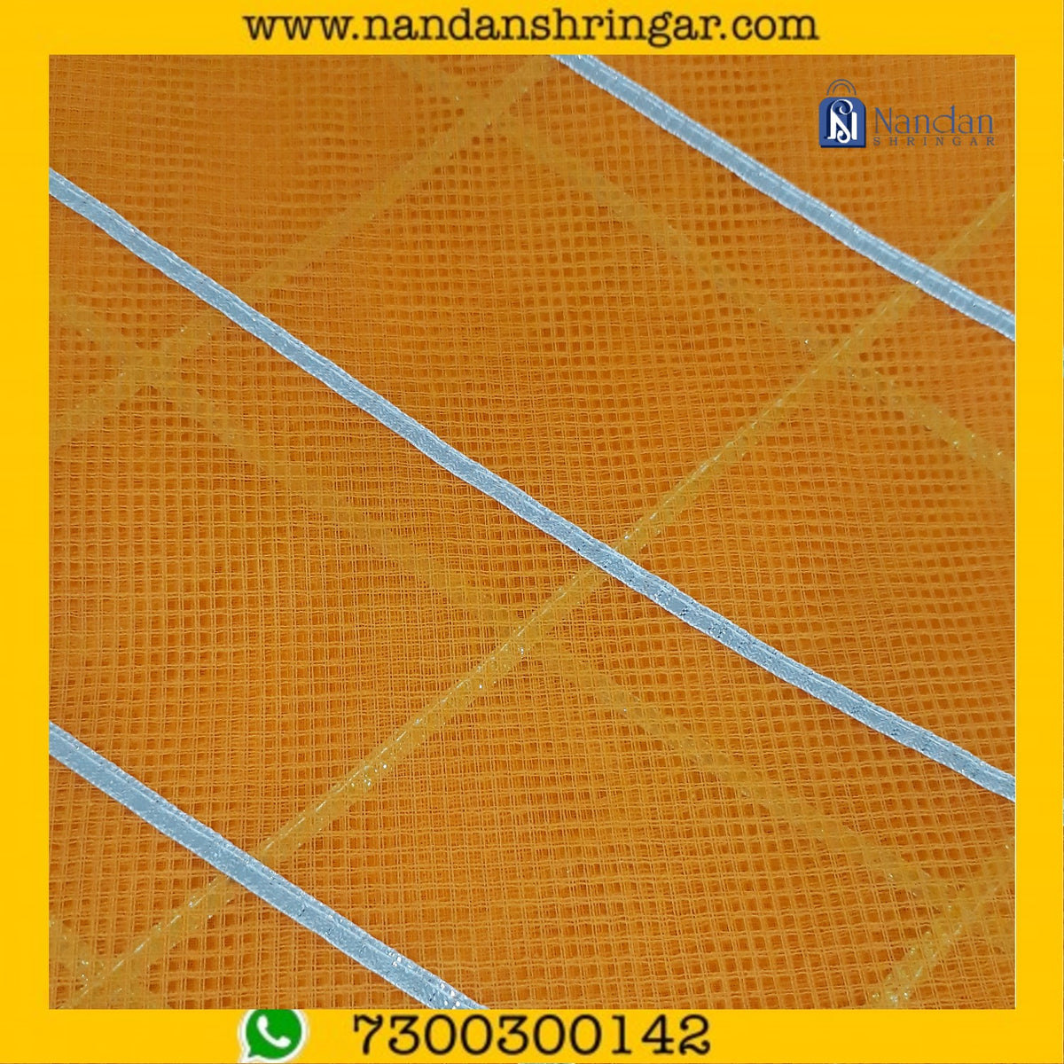 Janmashtami Special Doriya Vastra - One Line - nandanshringar