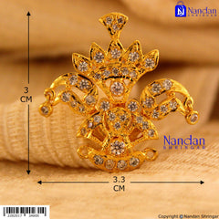 Tipara Folding Silver - Heera (4 In 1 Shringar)