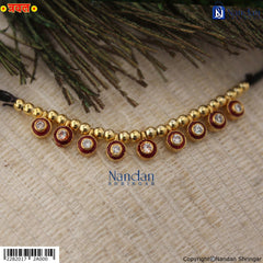 Traval Meena Padak - Silver (Manek)