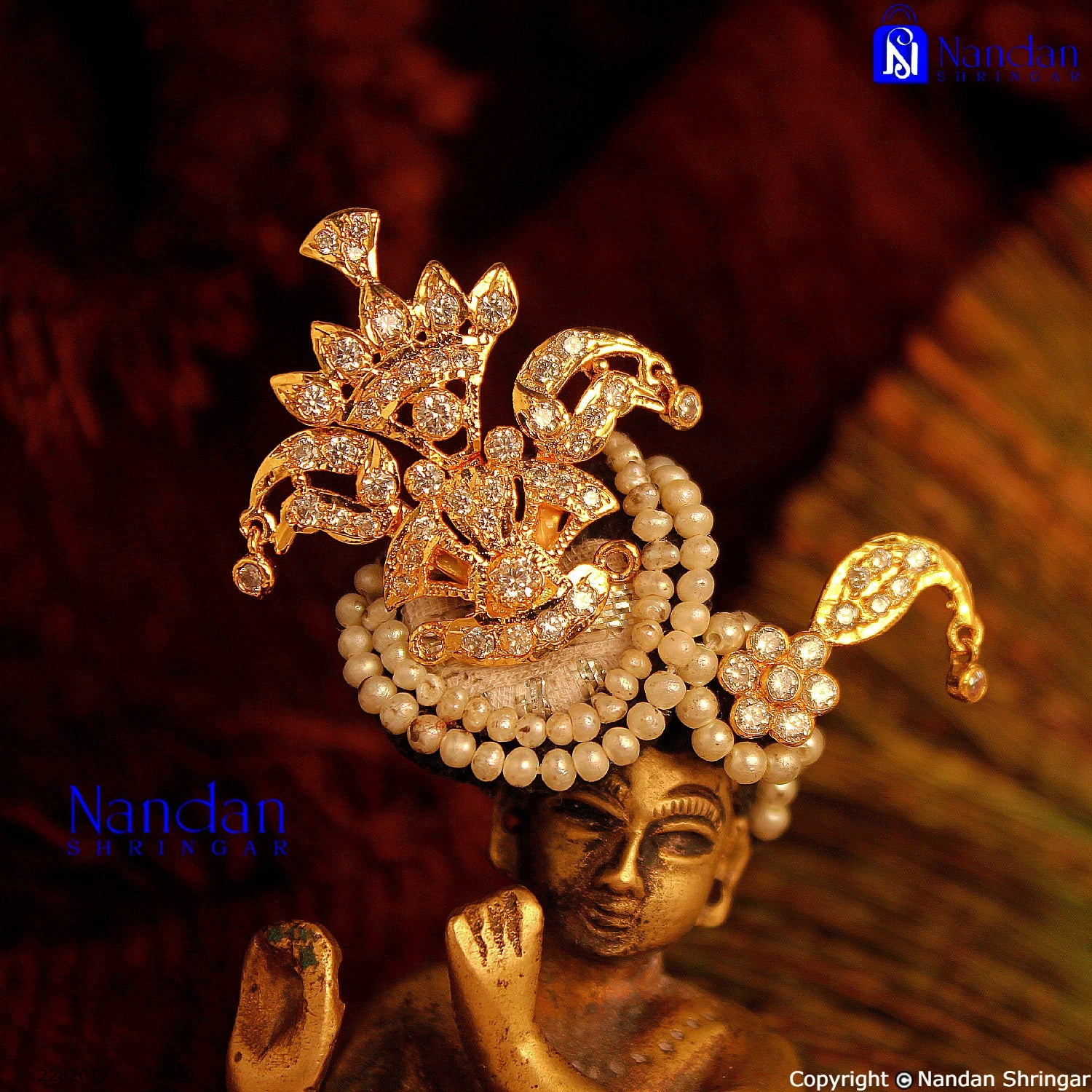 Tipara Folding Silver - Heera (4 In 1 Shringar)