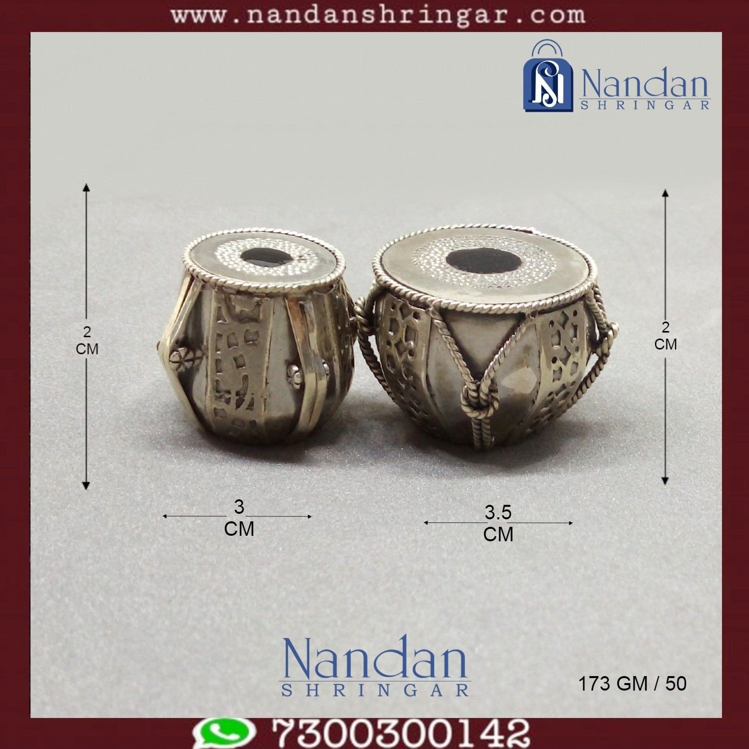 Fine silver musical set by Utsav Arts featuring intricate design and craftsmanship, displayed against a neutral background.