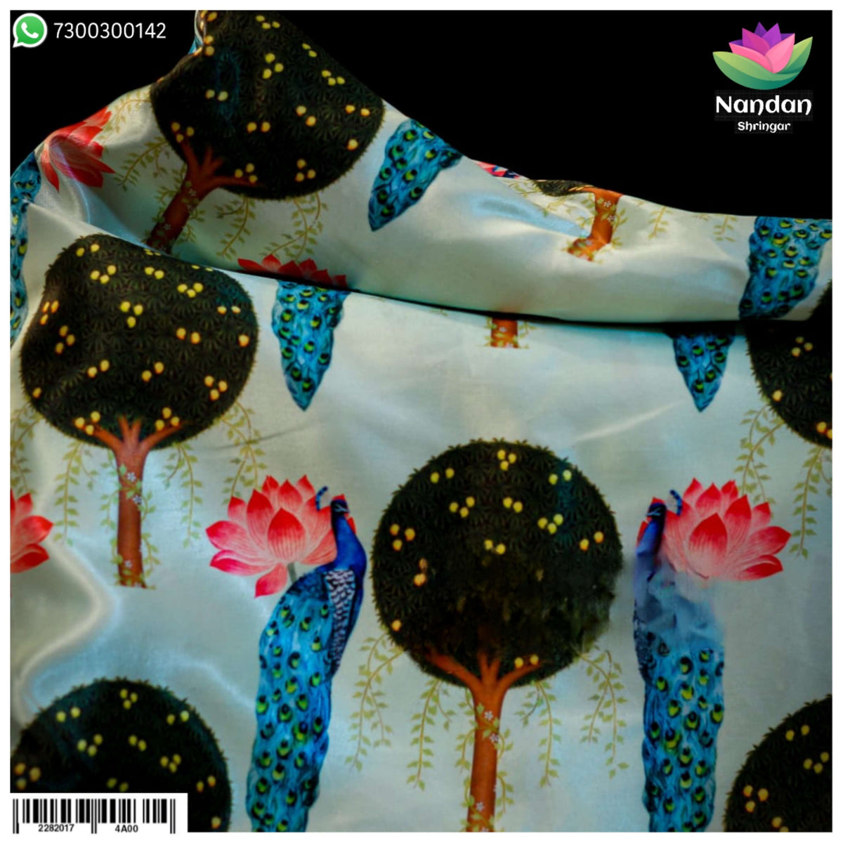 NEW Van Vihar Manorath ke vastra #design-2 ( Hara )