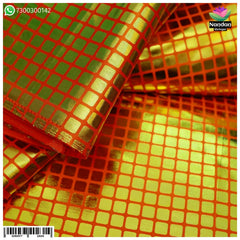 Zari Chap Vastra - Red [ Design 3 ]